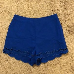 Lush Cobalt Shorts